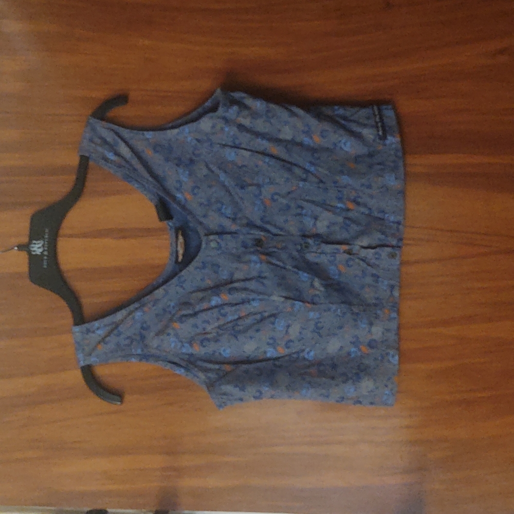 HARLEY DAVIDSON button front crop top